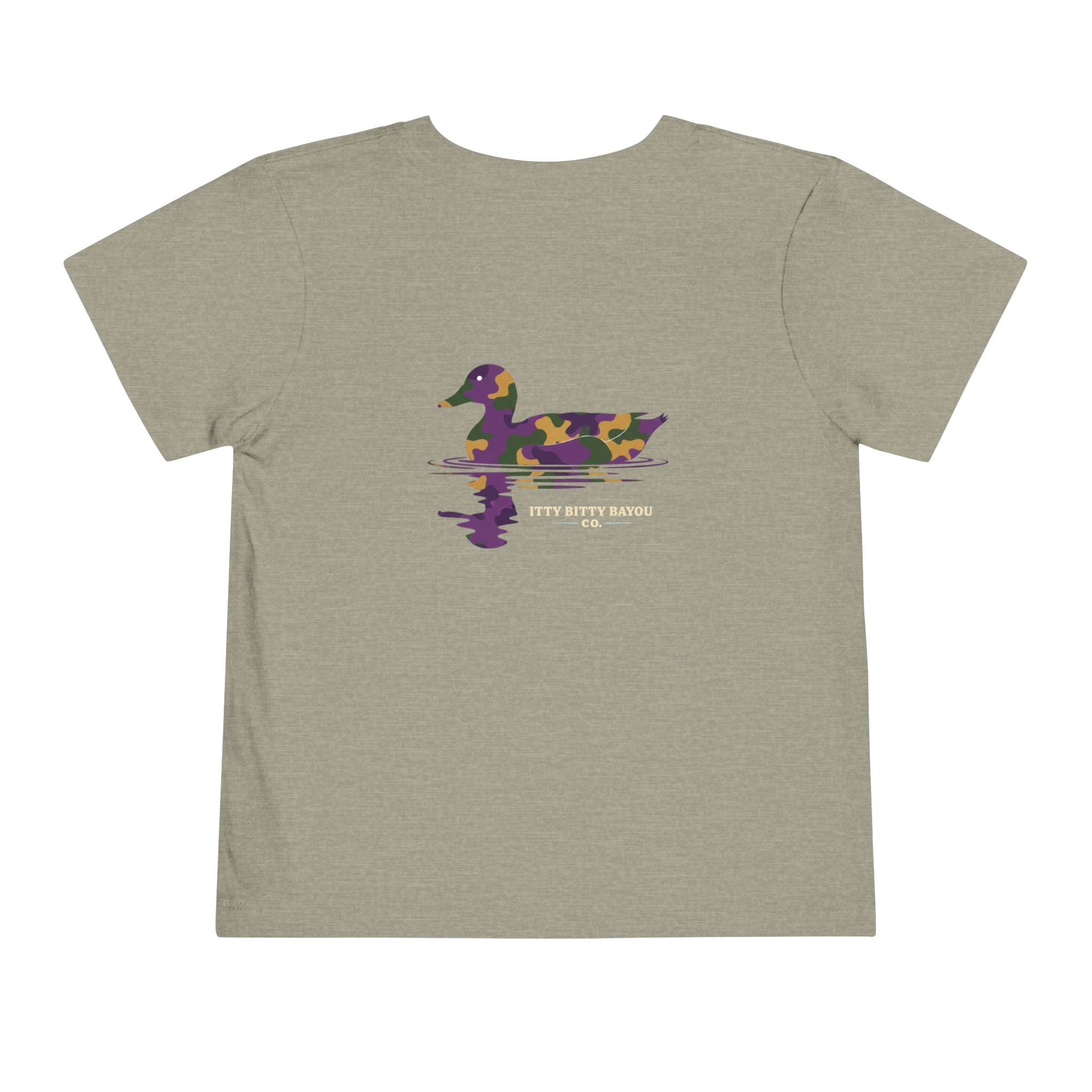 Mardi Gras Duck Toddler Tee