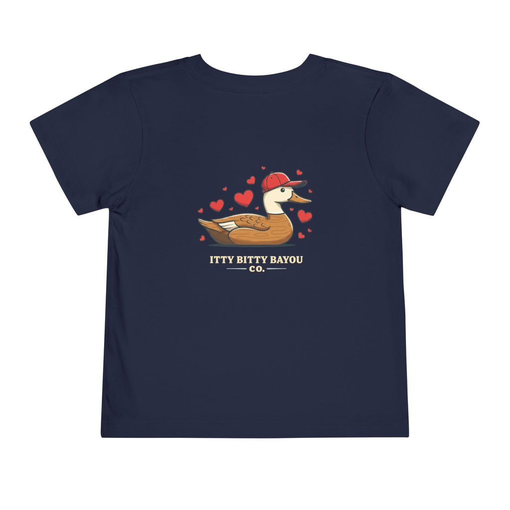 Valentine Duck Toddler Tee