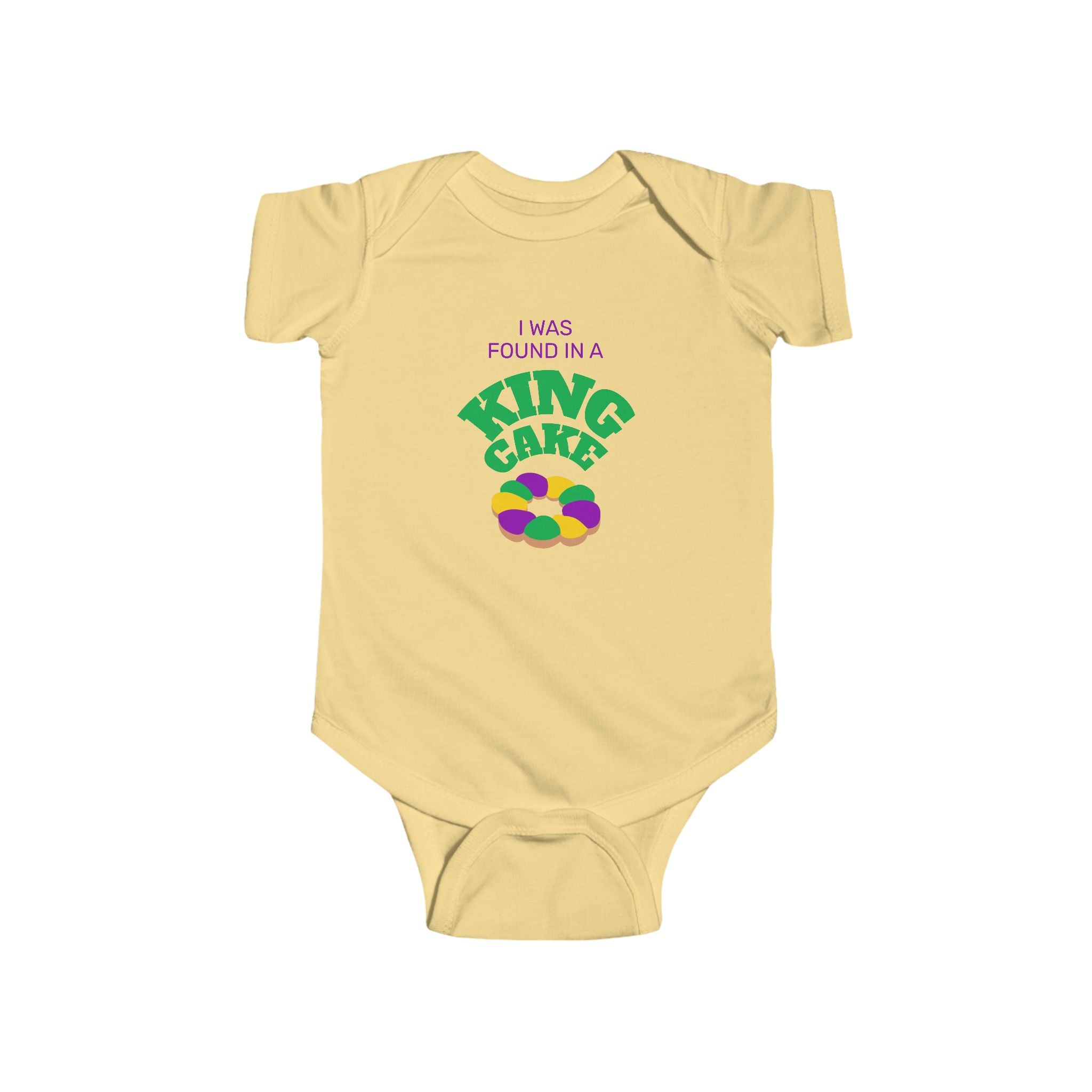 Found in King Cake Onesie