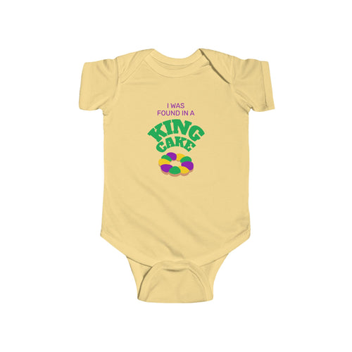 Found in King Cake Onesie